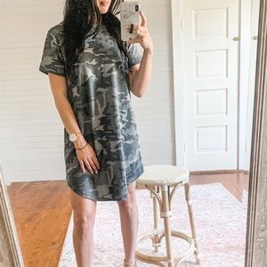 The perfect camo dress with pockets